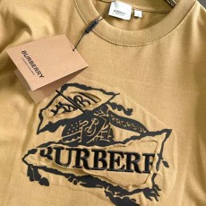 24년 버버리 자수 로고 특수 워싱반팔 티셔츠 2종 0510